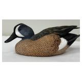 Blue Winged Teal Decoy Figure by Roger Desjardins - Signed & Dated 1992
