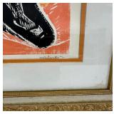 Irving Amen "Girl in Hong Kong" Lithograph - Signed and Numbered