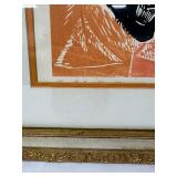 Irving Amen "Girl in Hong Kong" Lithograph - Signed and Numbered