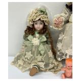 A Nice Collection of Assorted Vintage Dolls