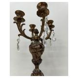 Beautiful Vintage Four Arm Brass Candelabra