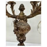 Beautiful Vintage Four Arm Brass Candelabra