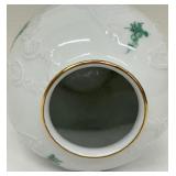 Royal Porzellan Bavaria KPM Germany Porcelain Vase - White and Green