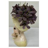 Vintage Inarco Lady Head Vase E-774 Cleve OH 1963