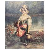 Original Art - Artist Unknown - Acrylic on Canvas