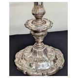 Pair of Vintage Gorgeous  Gorham Weighted Sterling Silver Candelabra