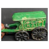Vintage Cast Iron US Mail Wagon