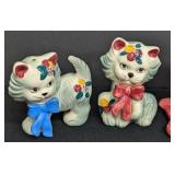 Two Sets of Vintage Salt and Pepper Shakers