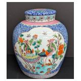 Colorful Chinese Ceramic Ginger Jar