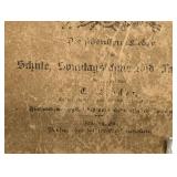 Antique German Sunday School Song Book