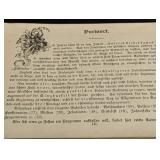 Antique German Sunday School Song Book