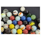 Assorted Vintage Marbles