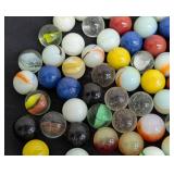 Assorted Vintage Marbles