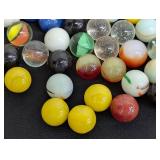 Assorted Vintage Marbles