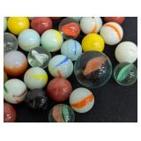 Assorted Vintage Marbles