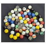 Assorted Vintage Marbles