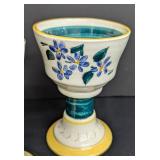 Vintage Stangl Pottery Painted Goblets