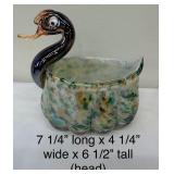 A Wonderful Assortment of Fall Color Glassware including a Vintage Fenton Carmel Opalescent Compote