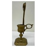 Vintage Beautiful Copper Mixing Bowl and A Brass Candle Wick Trimmer