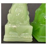 Six Vintage Jadeite Figurines