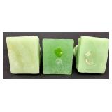 Six Vintage Jadeite Figurines