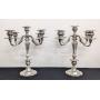 Pair of Vintage Gorgeous  Gorham Weighted Sterling Silver Candelabra