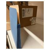 Blue File Pockets