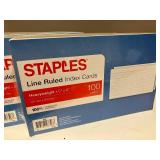 Large Lined Index Cards