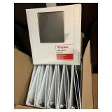 White 1-Inch Binders