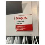 White 1-Inch Binders