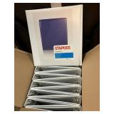 White 1-Inch Binders