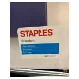 White 1-Inch Binders