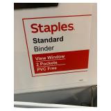 White 2" Three Ring Binders