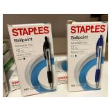 Staples Ballpoint Pens