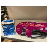 Flat Stack Staplers and Staples