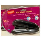 Flat Stack Staplers and Staples
