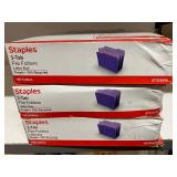 Purple File Folders