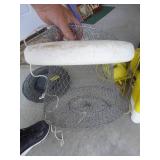 Minnow buckets and fish baskets