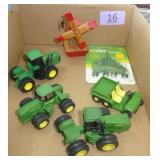John Deere toy tractors