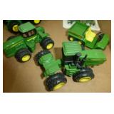John Deere toy tractors