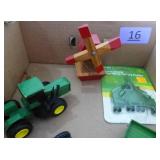 John Deere toy tractors