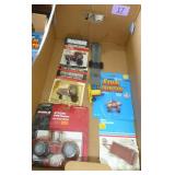 CASE IH toy tractors and implements