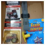 CASE IH toy tractors and implements
