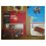 CASE IH toy tractors and implements