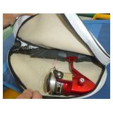 Portable fishing rod and stringer