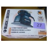 Black and Decker palm sander