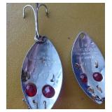 THREE RED-EYE fishing lures