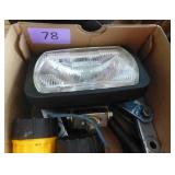 gear puller and flashlights and light