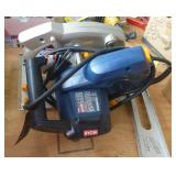 Ryobi 7-1/4 inch circular saw and level