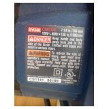 Ryobi 7-1/4 inch circular saw and level